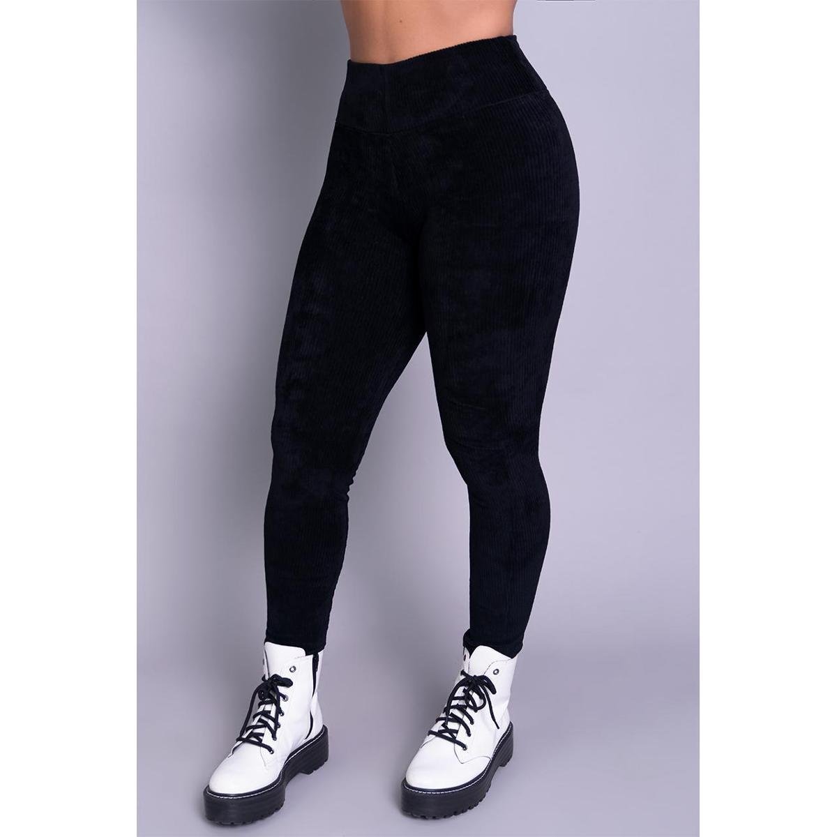 Calça Veludo Cotelê Serra e Mar Legging Grossa Cós Alto Inverno Cintura Alta Feminino Menor preço em Calça Veludo Cotelê Serra e Mar Legging Grossa Cós Alto Inverno Cintura Alta Feminino