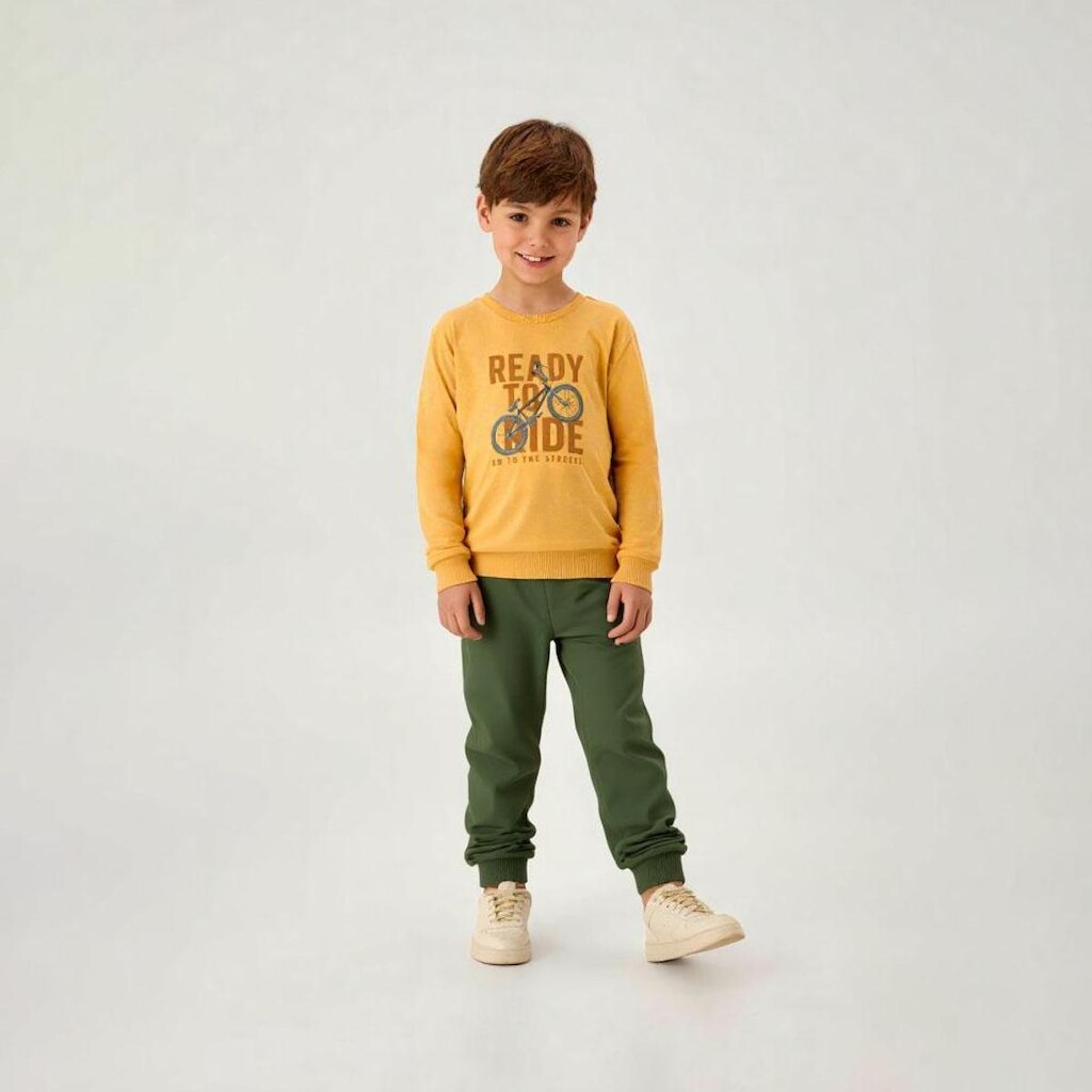 Calça Verde Infantil Pulla Bulla Menino - 55367-356