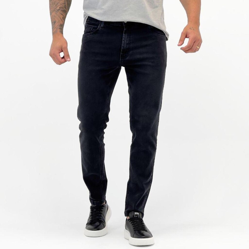 Calça Voox Jeans Slim Estonada Masculina