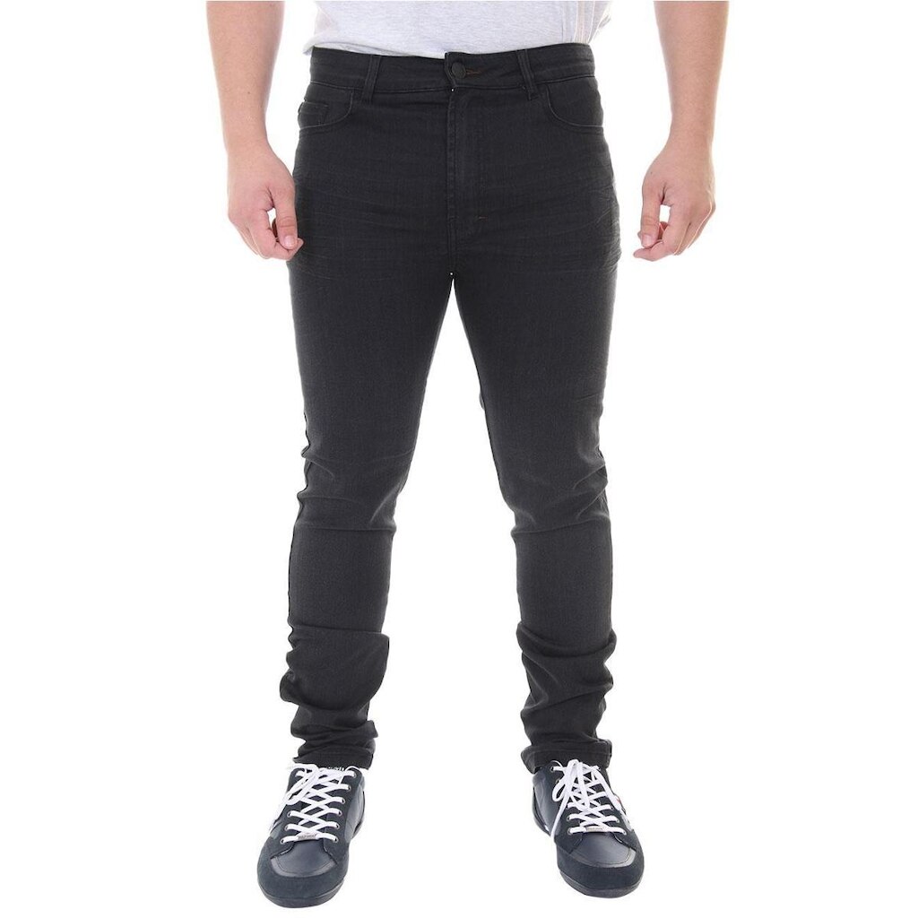 Calça VR Jeans Masculina Slim Storm Elastic Stoned Preta