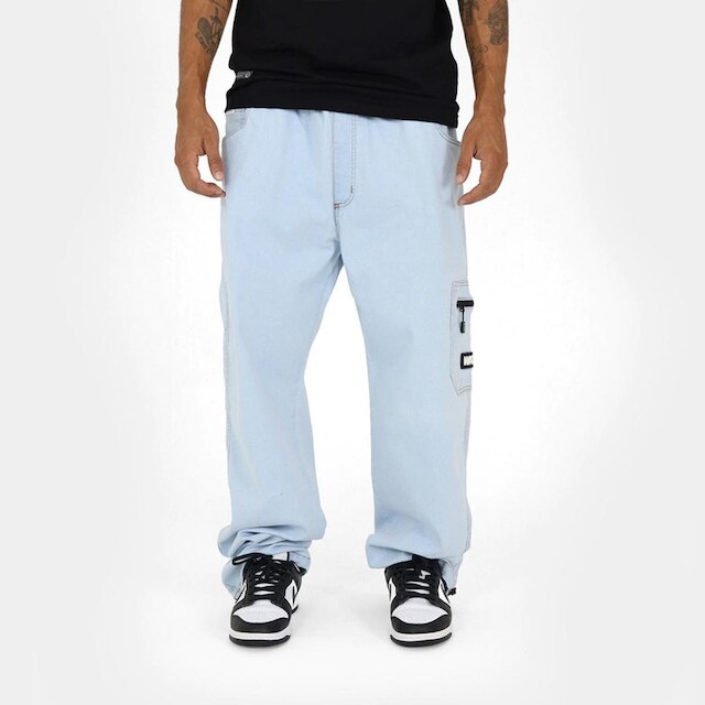 Calça Wats Cargo Pocket Jeans Off White
