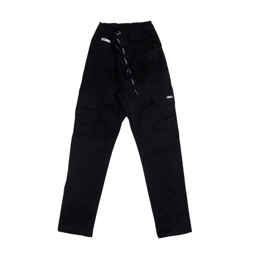 Calça Wats Sarja Cargo Box Juvenil Preto