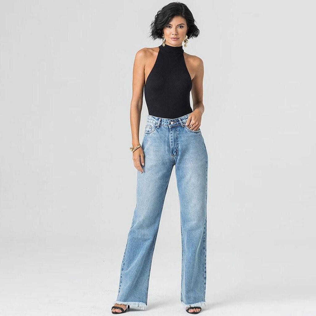 Calça Wide Leg Disparate