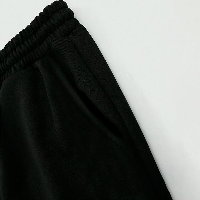 Calça Wide Leg Pantalona Boca Larga Flame Star Flaming 07 Streetwear Anime Gym Unissex