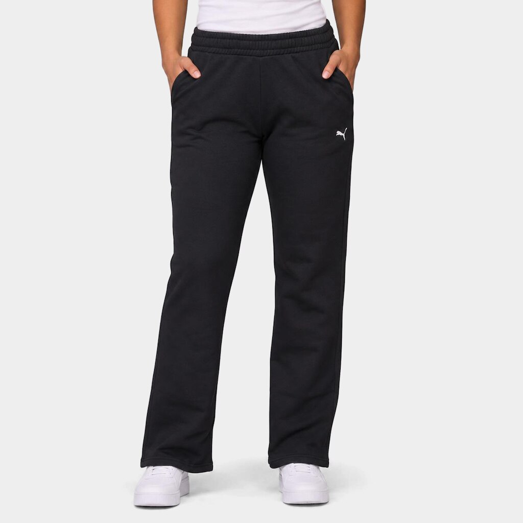 Calça Wide Leg Puma Essentials Feminina