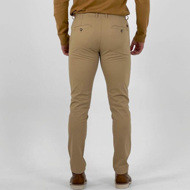 Calça Yacht Master Sarja Esporte Fino Slim Masculina