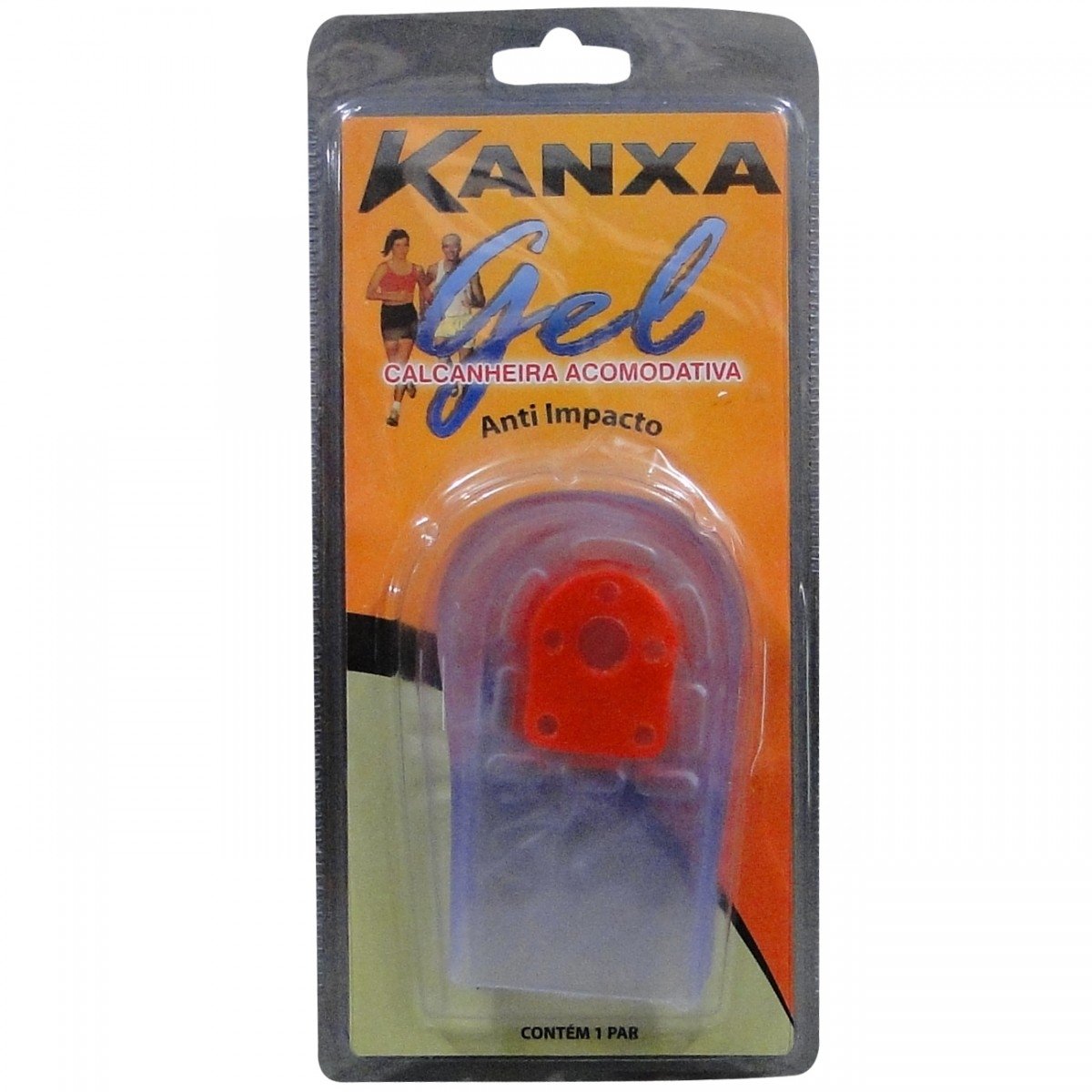Calcanheira Kanxa Gel 3855 - Incolor Menor preço em Calcanheira Kanxa Gel 3855 - Incolor