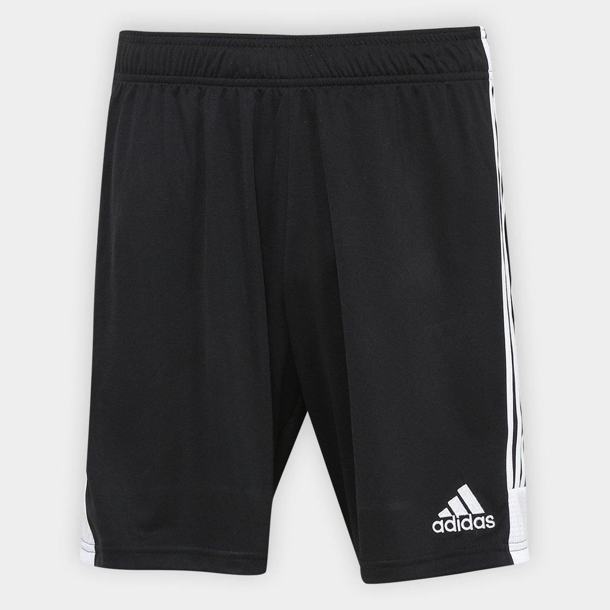Calção Adidas Tastigo 19 Masculino - Preto+Branco é ruim? Calção Adidas Tastigo 19 Masculino - Preto+Branco é boa?