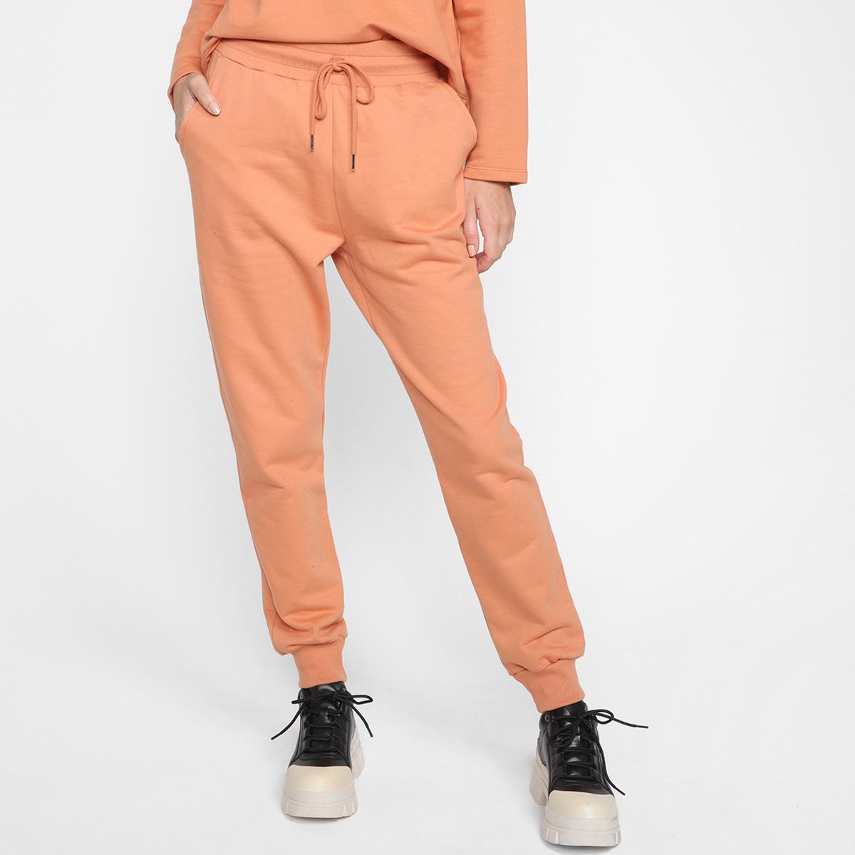 CALCAS Hering FEMININO CALCA Moletom flanelado 05V2HLQEN - Marrom Menor preço em CALCAS Hering FEMININO CALCA Moletom flanelado 05V2HLQEN - Marrom