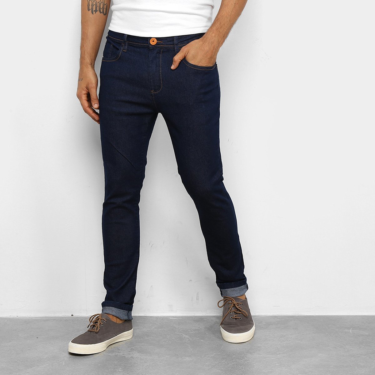 calça jeans acostamento masculina