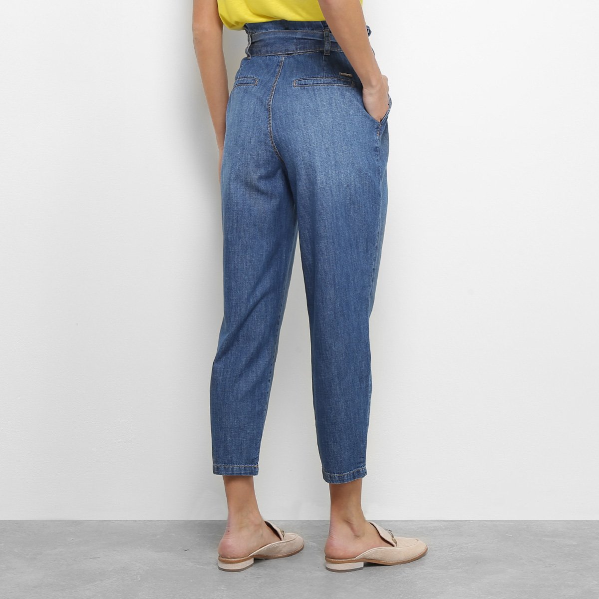 calça clochard colcci