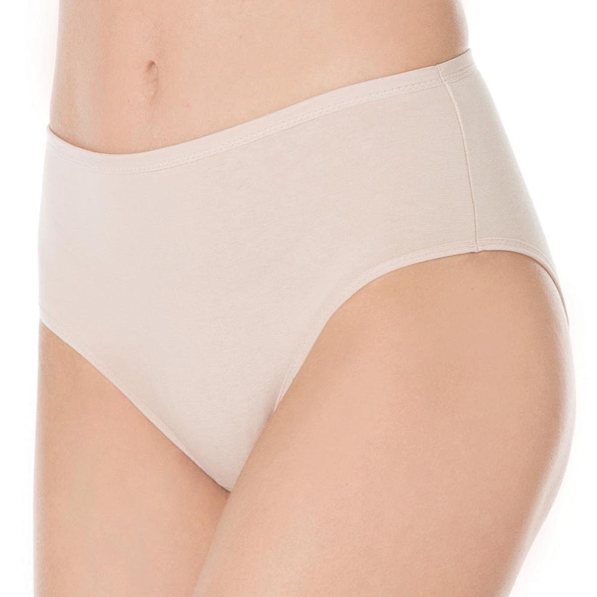 Calcinha Alta Liz 50330 - Bege Menor preço em Calcinha Alta Liz 50330 - Bege