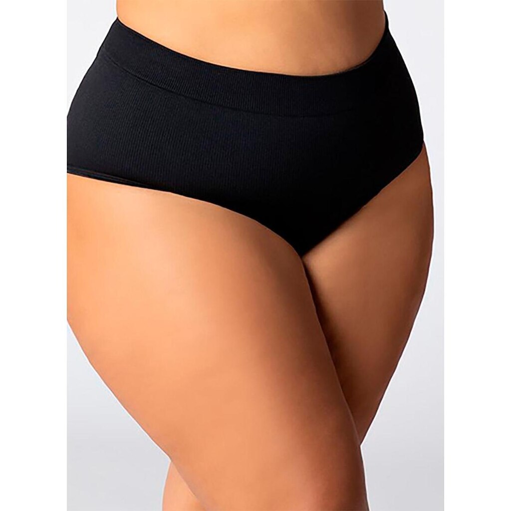 Calcinha Alta Loba Lupo 40318-001 Feminina Sem Costura Microfibra T. P/XG