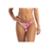 Calcinha Biquíni Anarruga Estampado - Rosa+Bege