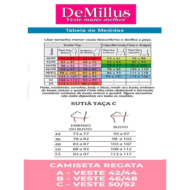 Calcinha Biquíni Bastille Demillus 53355 Preto