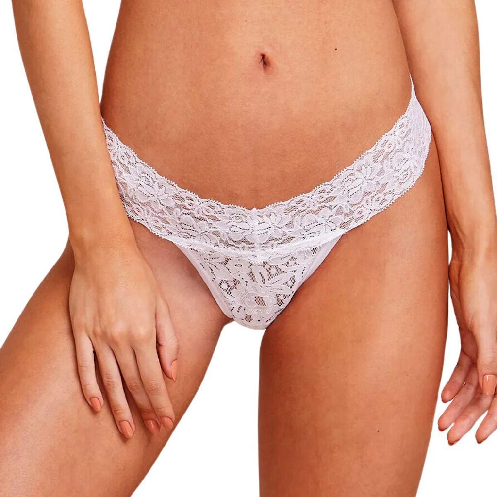 Calcinha Biquini Em Renda 3473 - Preto - EG