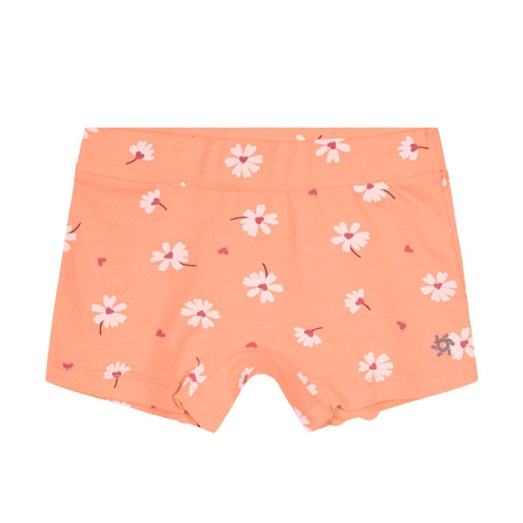 Calcinha Boxer Infantil Cotton Laranja Neon Brandili