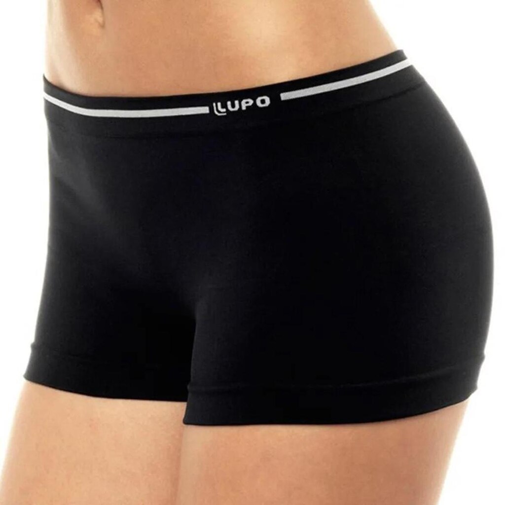 Calcinha Boxer Lupo Sem Costura Em Microfibra - Ref. 41800