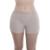 Calcinha Boxer Short Corte A Laser Em Microfibra Feminino Liebe - Bege