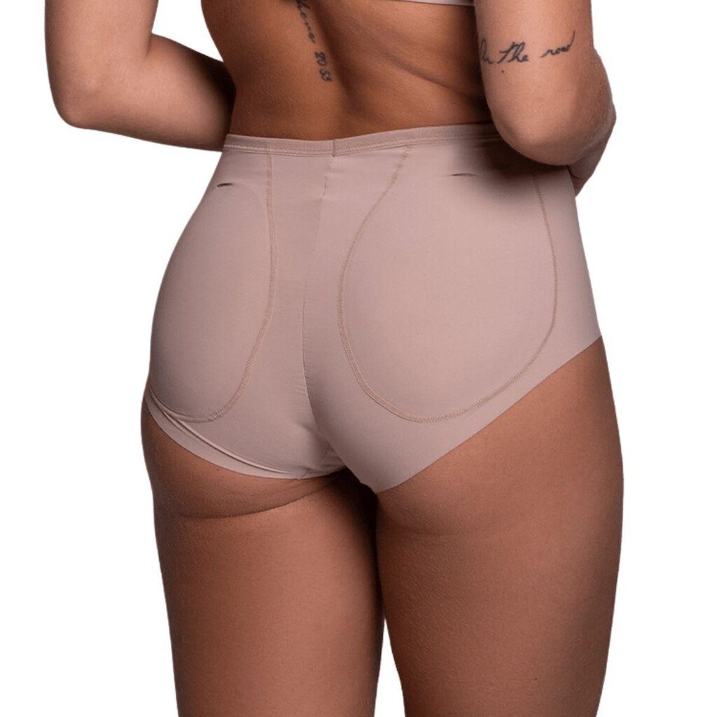 Calcinha Caleçon Bumbum Com Enchimento Microfibra Liebe