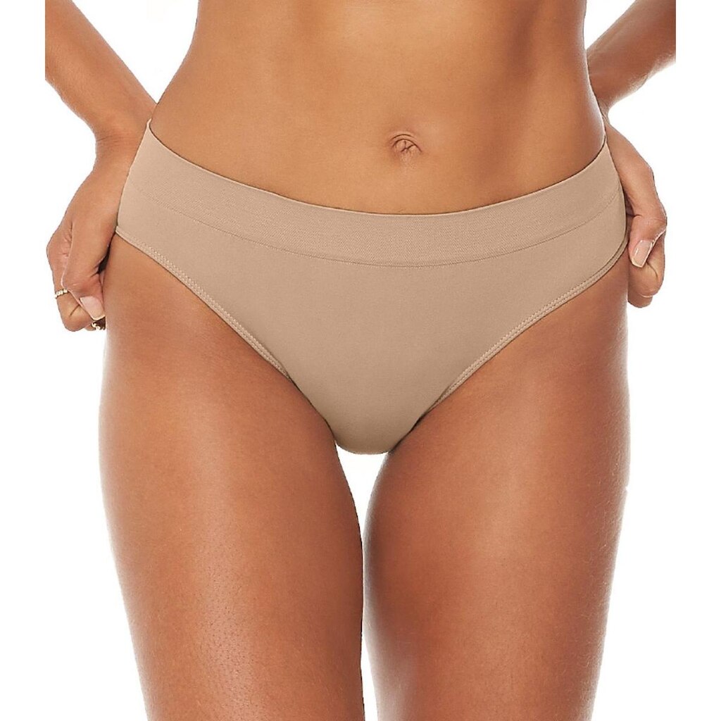 Calcinha Comfort Sem Costura Zee Rucci Bege