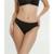 Calcinha Duloren Tanga Jacquard Feminina - Preto