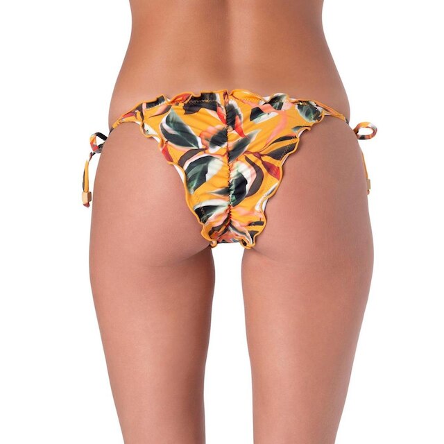 Calcinha Lacinho Frufru Amazônia Amarelo P