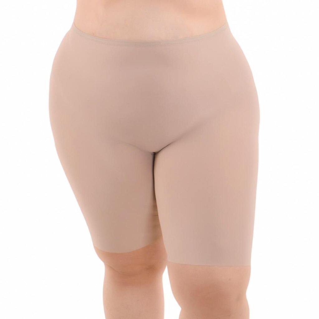 Calcinha Plus Size Bermuda Boxer Cintura Alta Sem Costura Nayane Rodrigues
