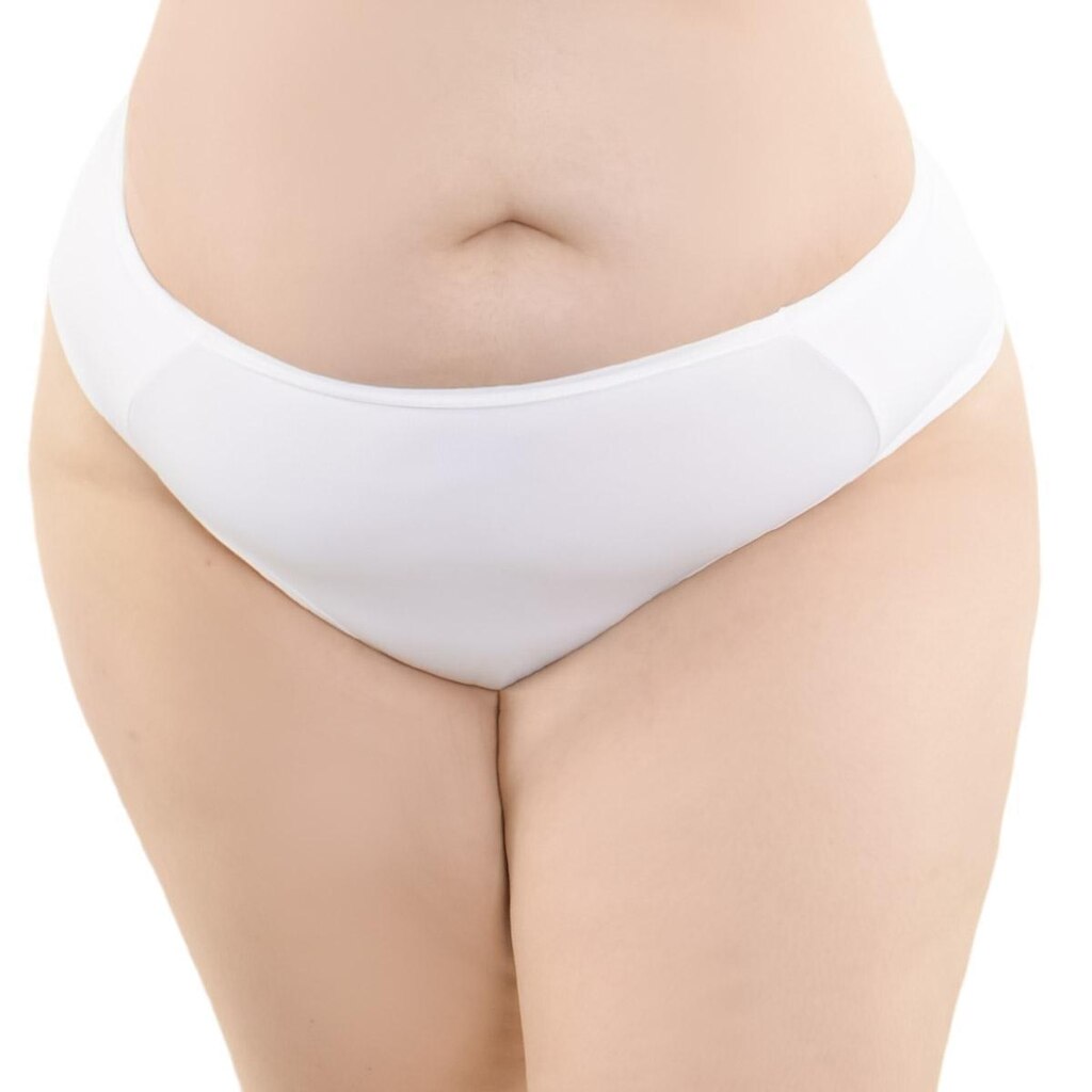 Calcinha Plus Size Fio Duplo Lateral Ampla Santa Passion