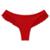 Calcinha Plus Size Semi Fio Detalhes Em Renda Liebe - Vermelho