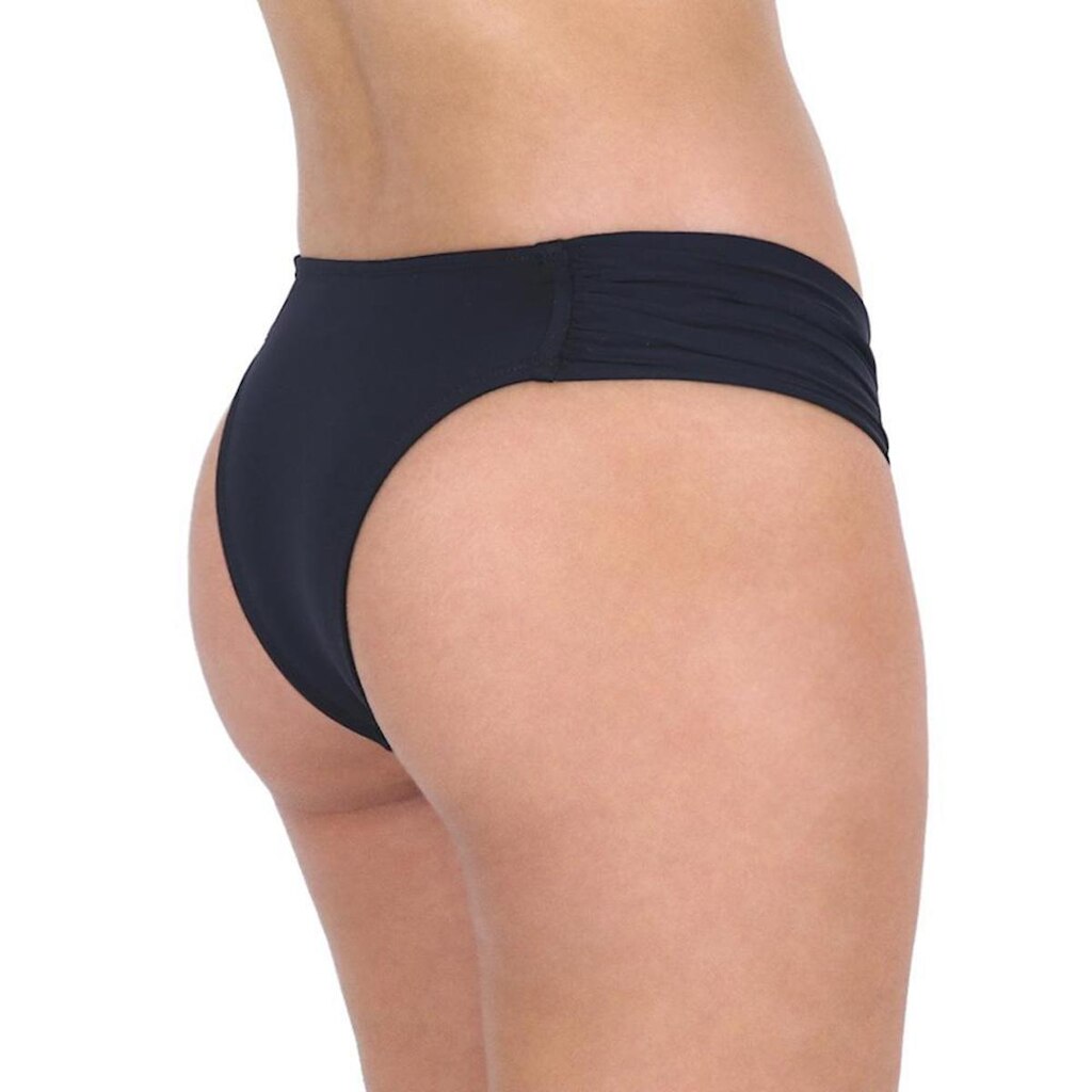 Calcinha tanga avulsa de biquíni franzida nas laterais Águas Claras moda praia