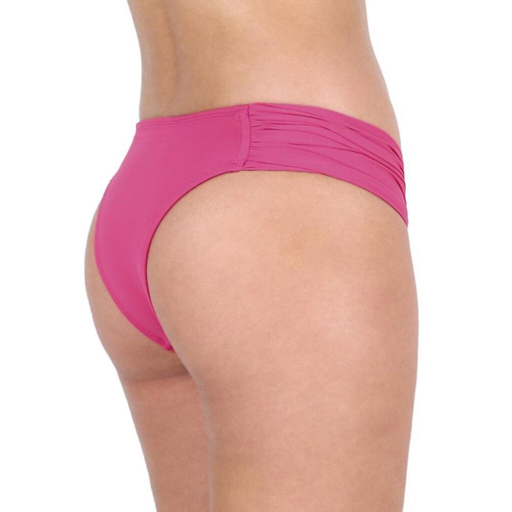 Calcinha tanga avulsa de biquíni franzida nas laterais Águas Claras moda praia