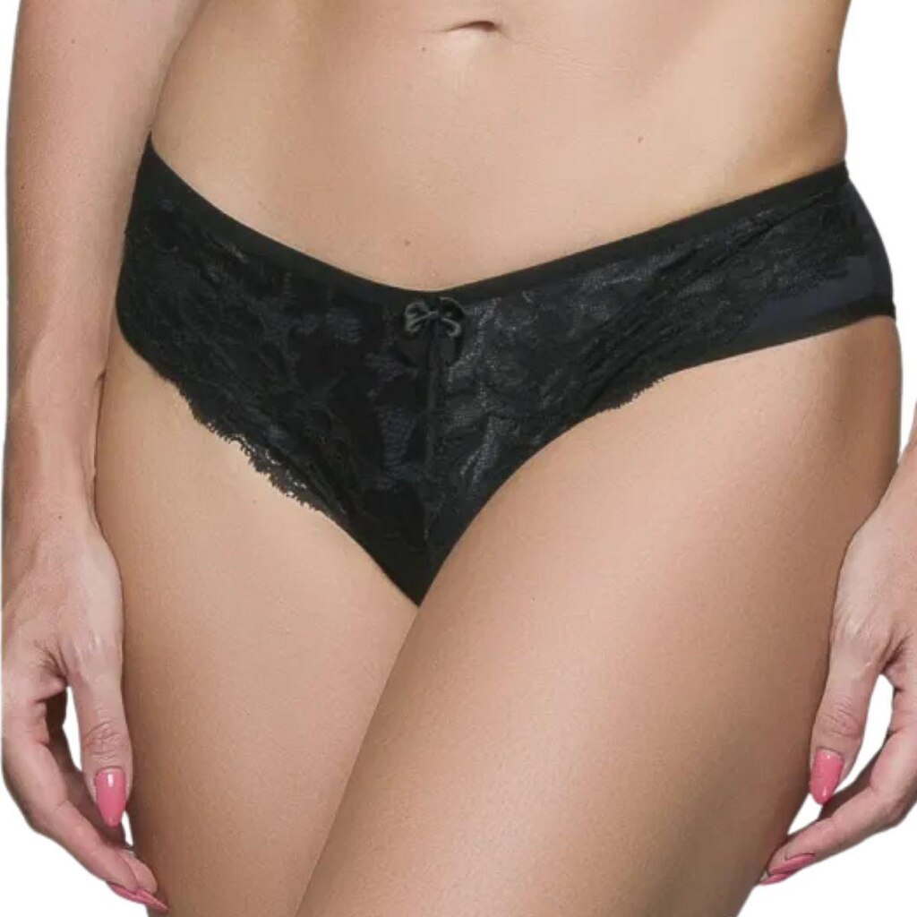 Calcinha Tanga Detalhe Frontal Em Renda Bruvi