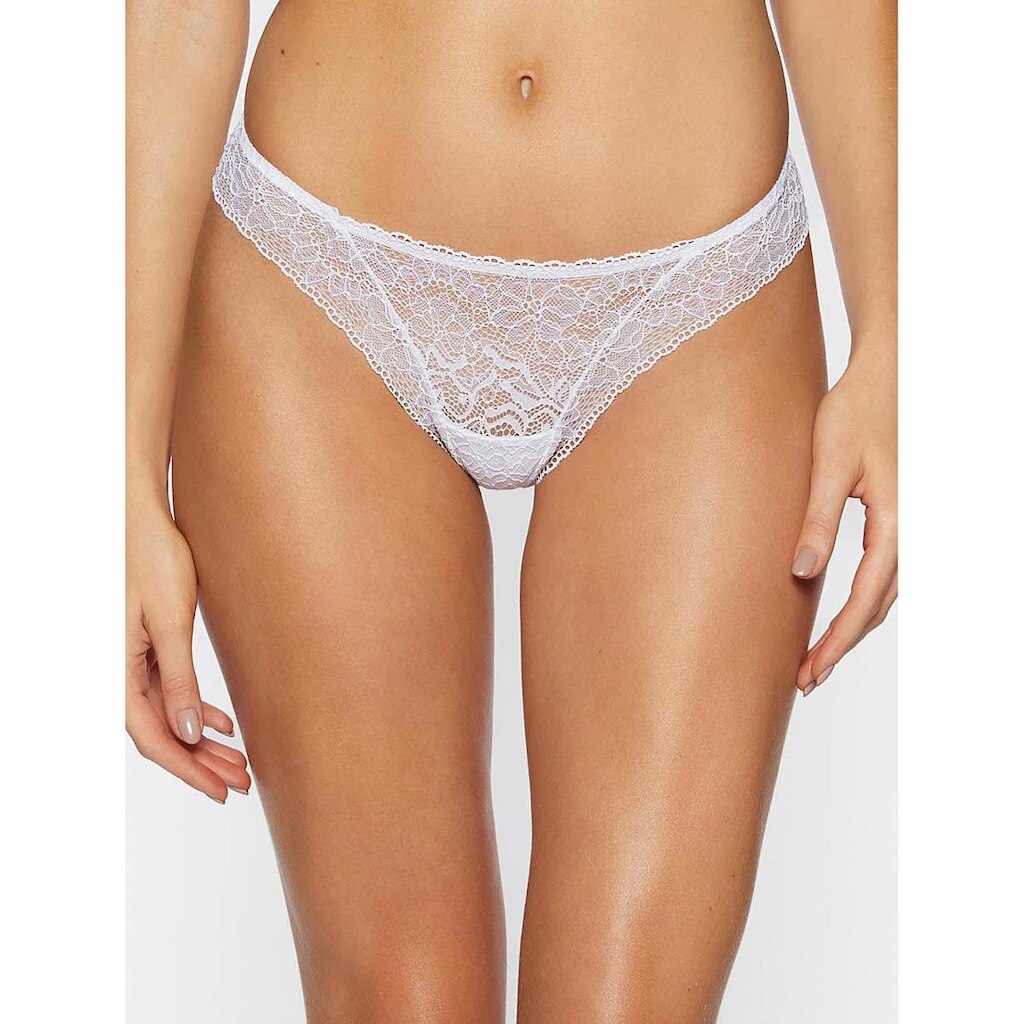 Calcinha Tanga Fio Pausa BRANCO G VALISERE