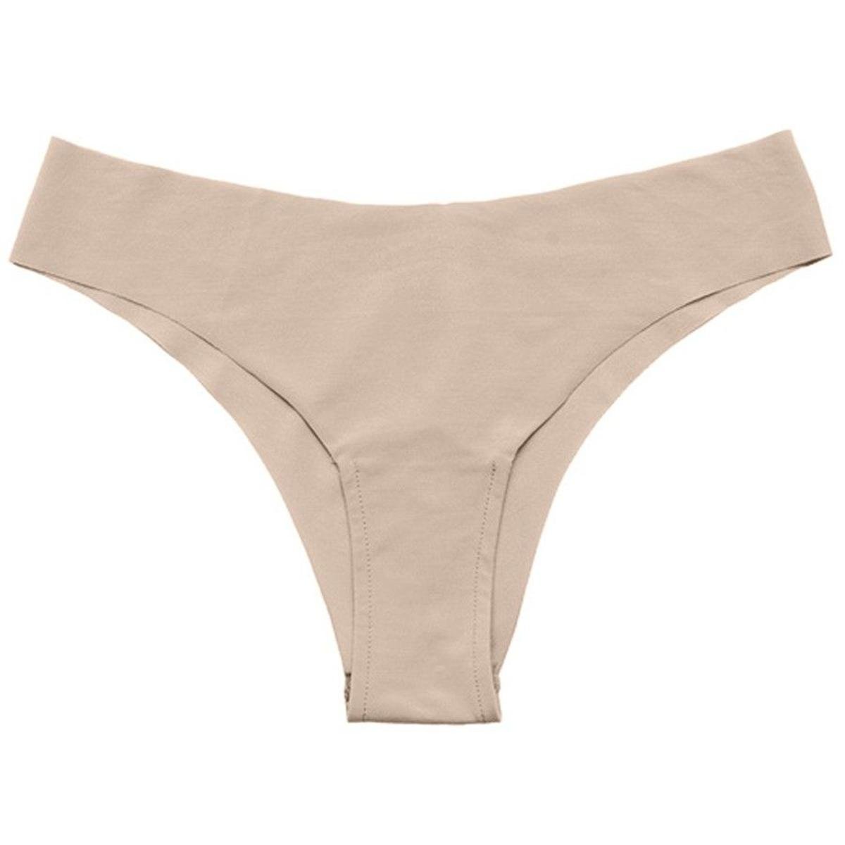 Calcinha Tanga Hope sem Costura Feminina - Bege | Zattini