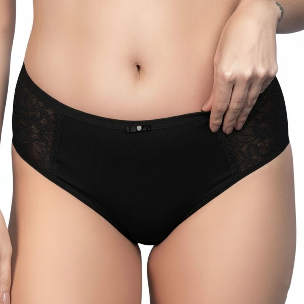 Calcinha Tanga Lateral Rendada Santa Passion