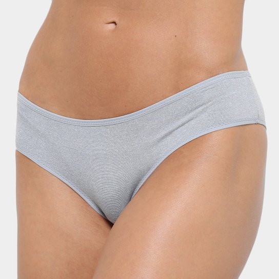 Calcinha Tanga Liz 80030 - Cinza
