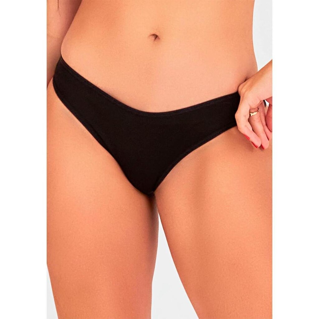 Calcinha Tanga Love Secret 992027 Cintura Baixa Microfibra T. P/GG