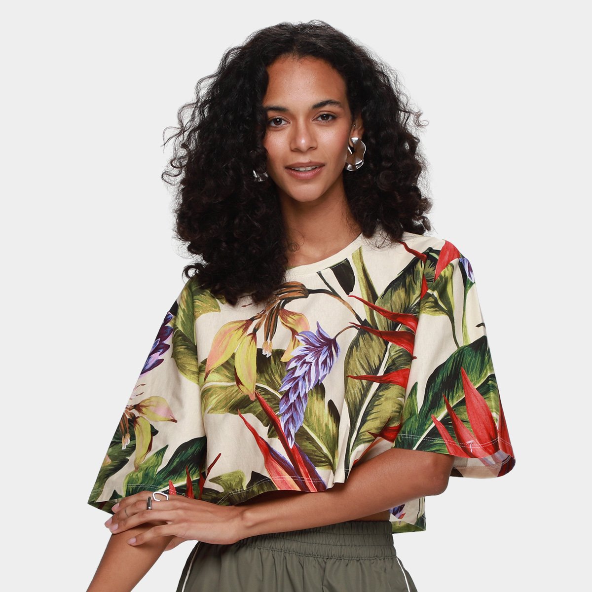 Camieseta Cropped Farm Florante é boa?