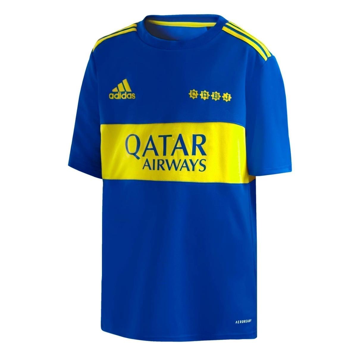 Camisa 1 Boca Juniors 21/22 Adidas - Azul+amarelo Menor preço em Camisa 1 Boca Juniors 21/22 Adidas - Azul+amarelo