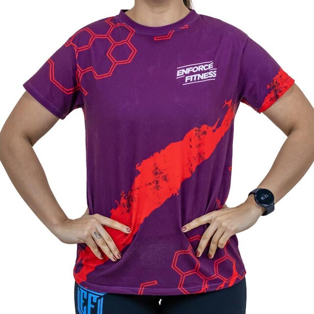 Camisa Academia Treino Proteção UV Enforce Feminina