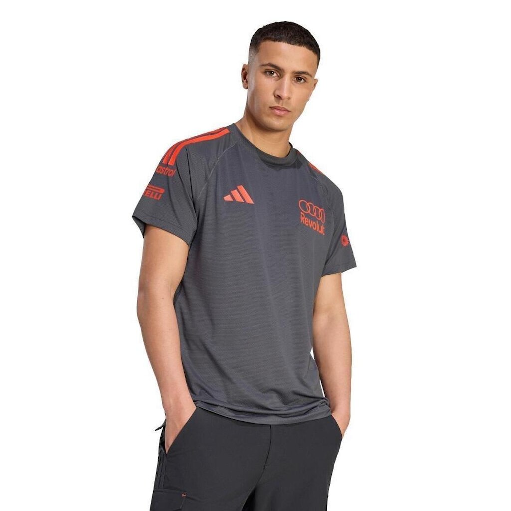 Camisa Adidas Audi Revolut F1 Team Mechanics Masculina
