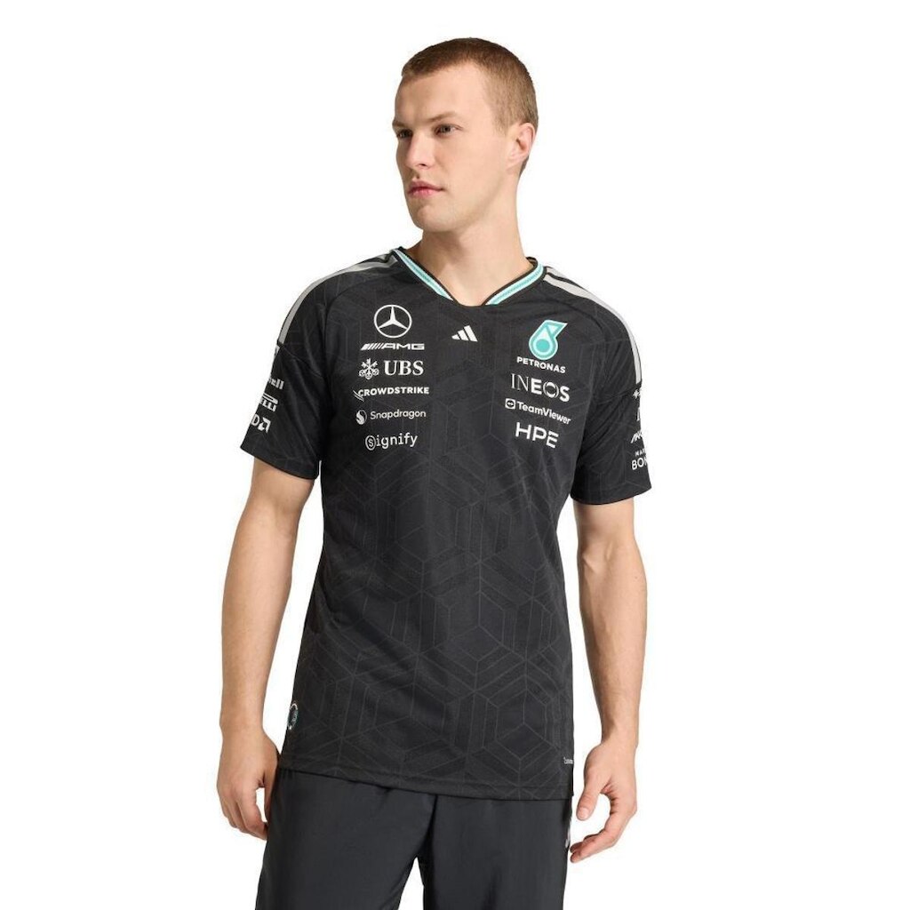 Camisa Adidas Authentic Mercedes - Amg Petronas F1 Team Pilot Masculina