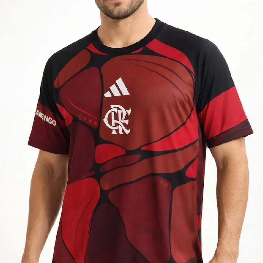 Camisa Adidas Flamengo Pré Jogo 2026 Masculina
