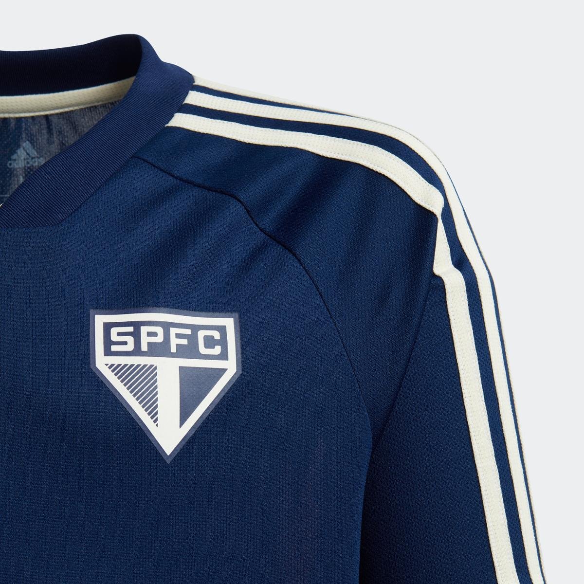 camisa azul de treino do sao paulo