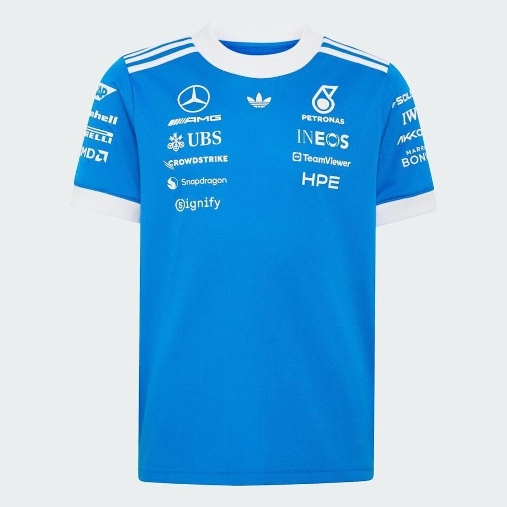 Camisa adidas Mercedes  AMG Petronas F1 Team Blue Wonder Driver