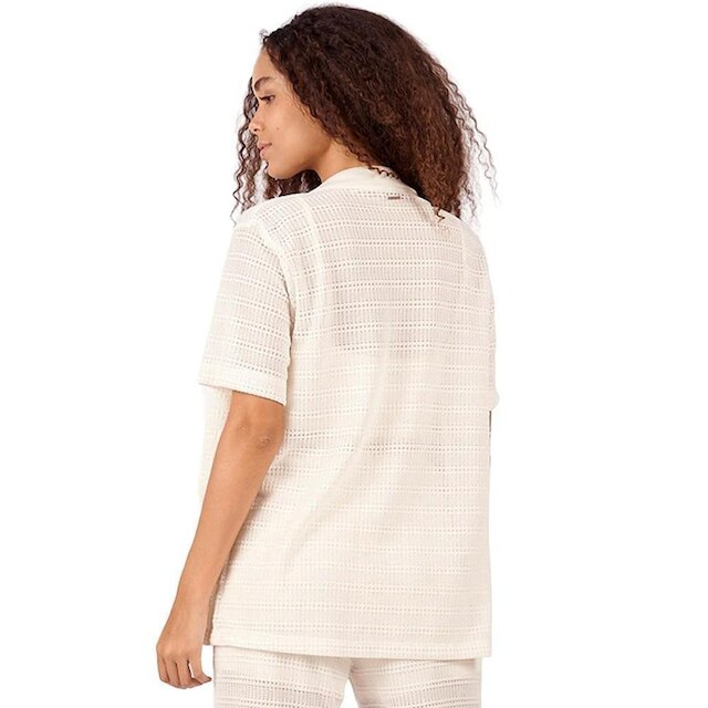 Camisa Aeropostale Surplus Off White Feminino