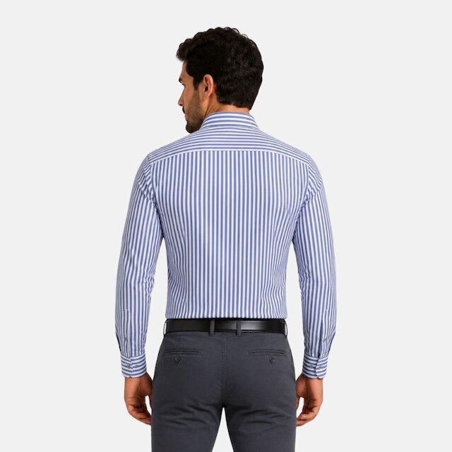 Camisa Algodão Egípicio Manga Longa Medson