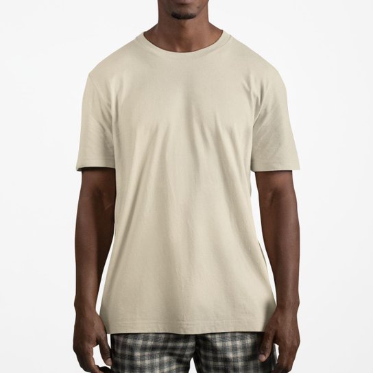 Camisa Algodao Masculina Camiseta Lisa Basica Casual 3175