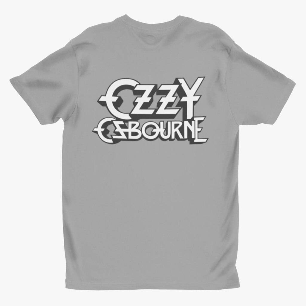 Camisa Algodão Rock Camiseta Ozzy Osbourne Black Heavy Metal